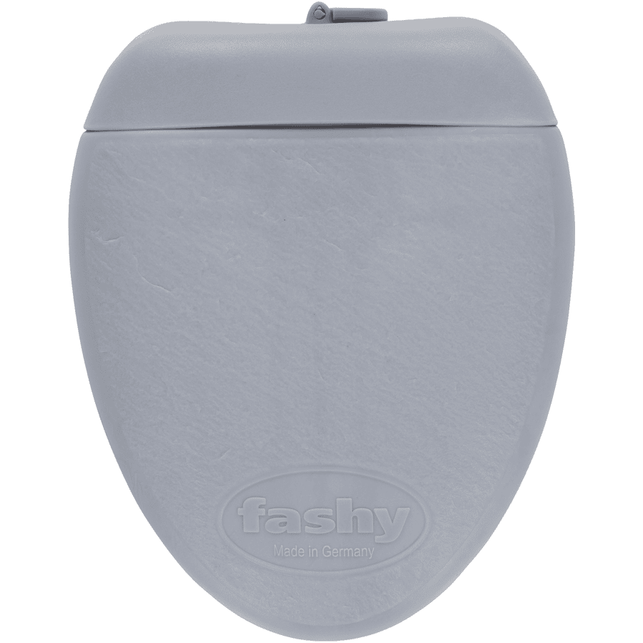 fashy ® Warmwaterkruik 1,8L Smart Bottle Stone Edition in grijs