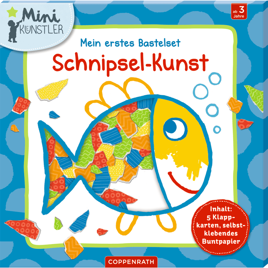 SPIEGELBURG COPPENRATH Mein erstes Bastelset: Schnipsel-Kunst Mini-Künstler