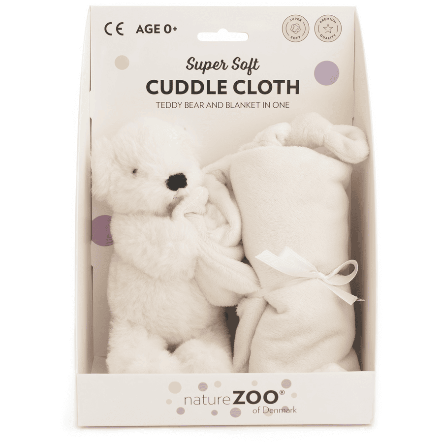 natureZoo of Denmark »Super Soft Schmusetuch Eisbär, weiß«