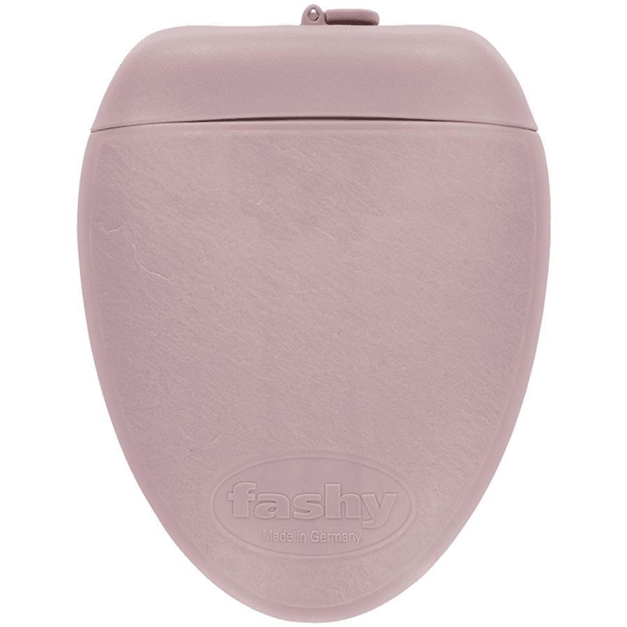 fashy® Wärmflasche 1,8L Smart Bottle Stone Edition in hellrosa