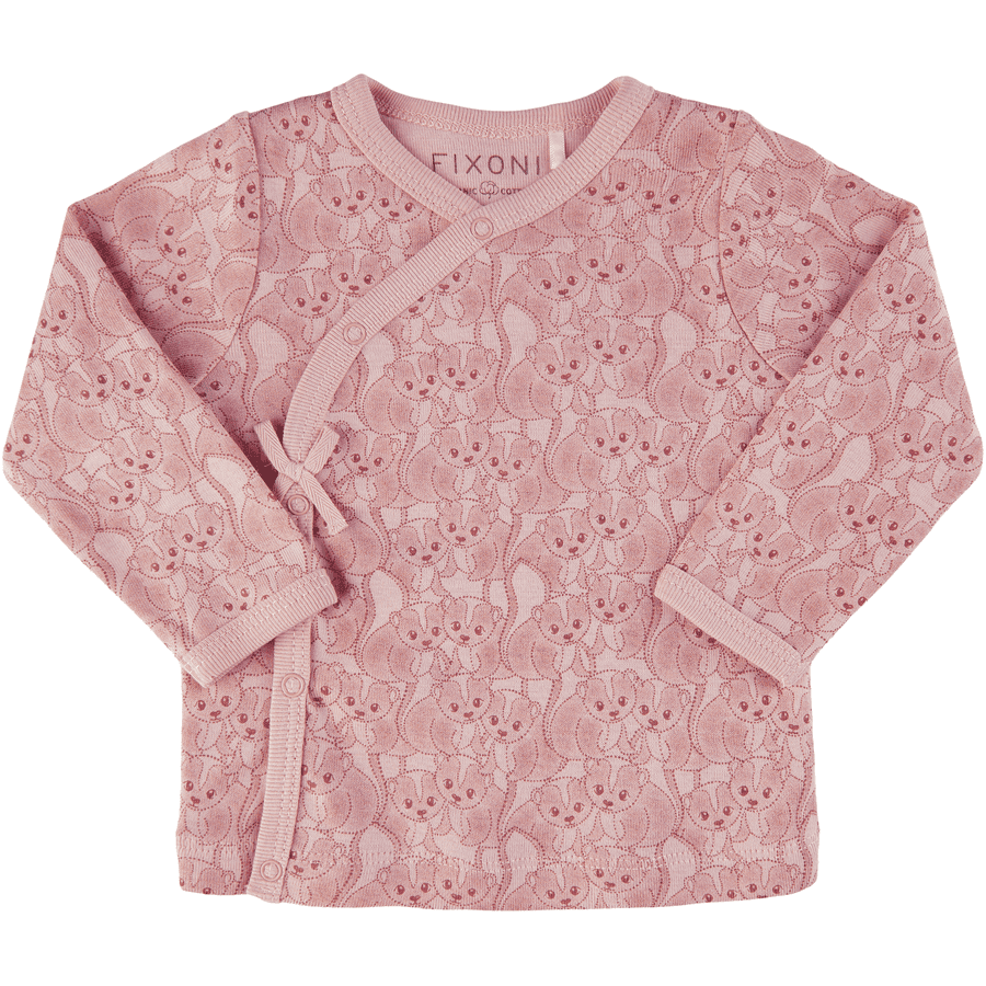 FIXONI Wikkel Blouse LS Rose Smoke 