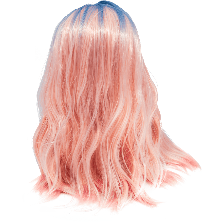 I'M A STYLIST Blue Pink Wig