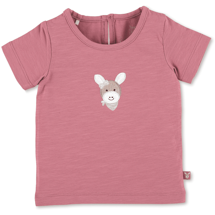 Sterntaler Camiseta manga corta burro Emmi rosa