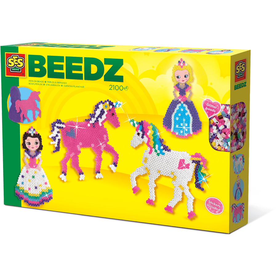 SES Creativ e® BEEDZ perles perles licornes et princesses