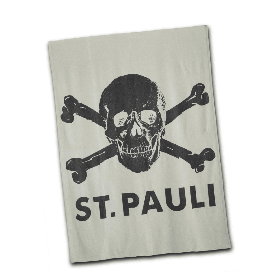 Manta St. Pauli Calavera Gris 