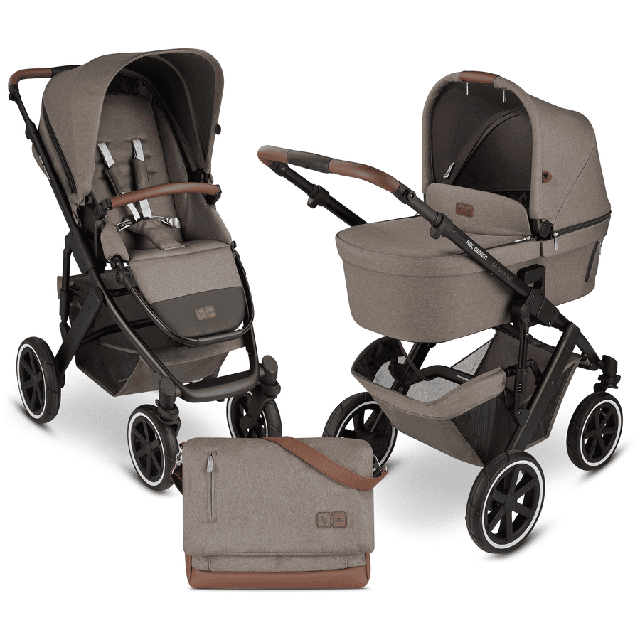 ABC DESIGN Poussette duo combinée 2en1 Salsa 4 Air sac à langer collection Nature 2023