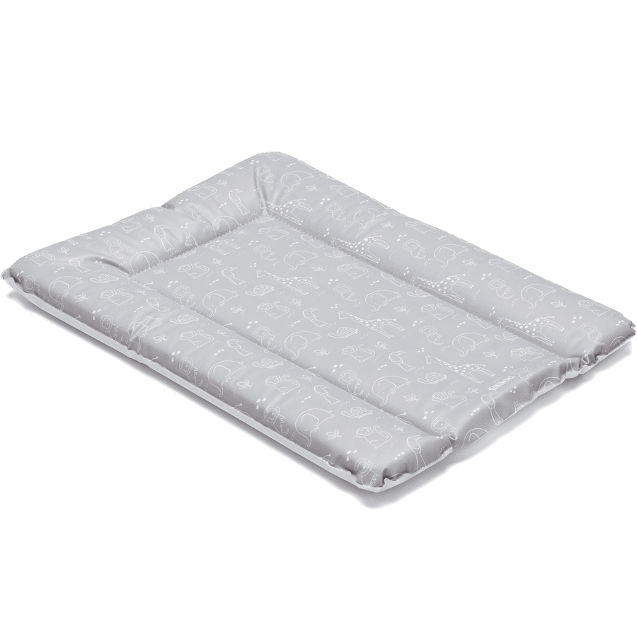 fillikid  Luiermat Softy Safari grijs 53x70 cm