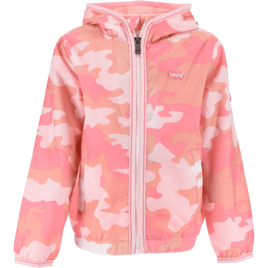 Levi's® Kids Windbreaker Jacket Peach es N Cream 