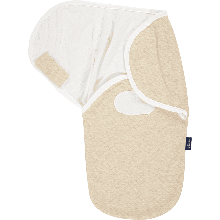 Alvi® Couverture emmaillotage bébé Harmonie Special Fabric courtepointe nature