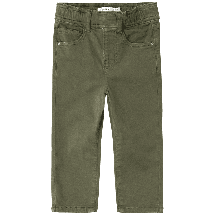 name it Tapered Hose Nmmsilas Deep Lichen Green