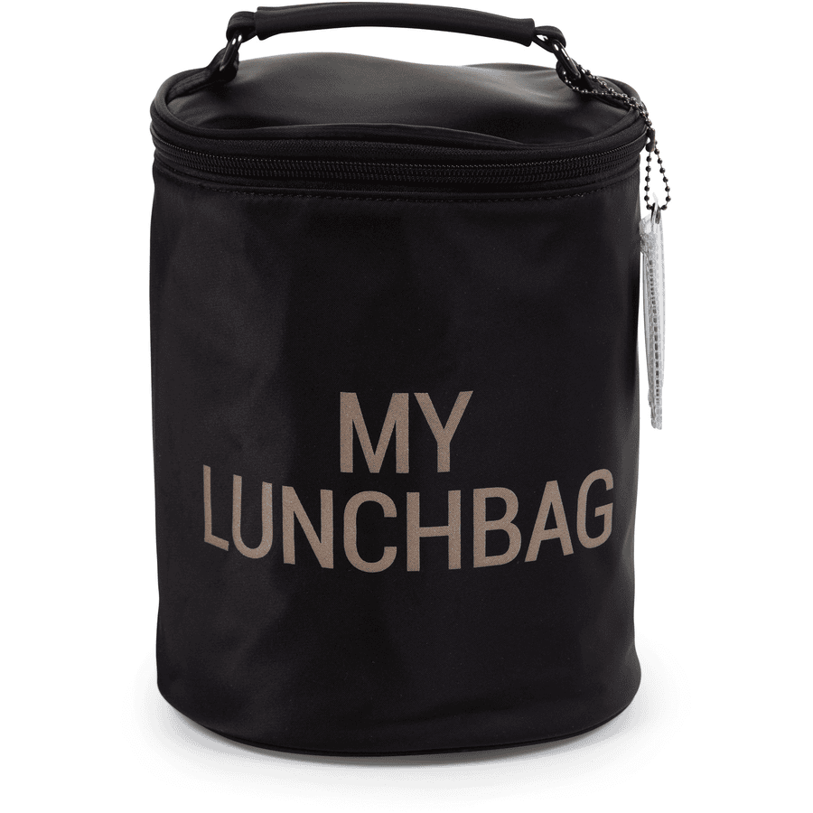 CHILDHOME Lunchbag mit Isolierfutter schwarz/gold