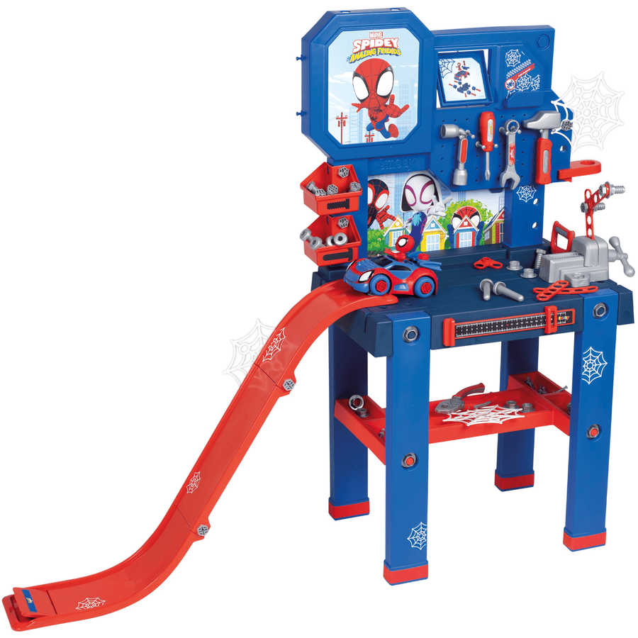 Smoby Etabli enfant Spidey Bricolo Center | roseoubleu.fr