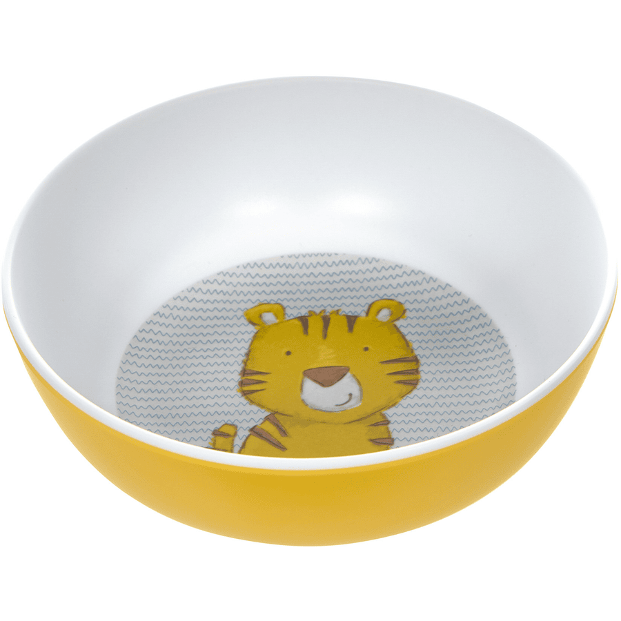 sigikid® Melamin-Schüssel Tiger gelb