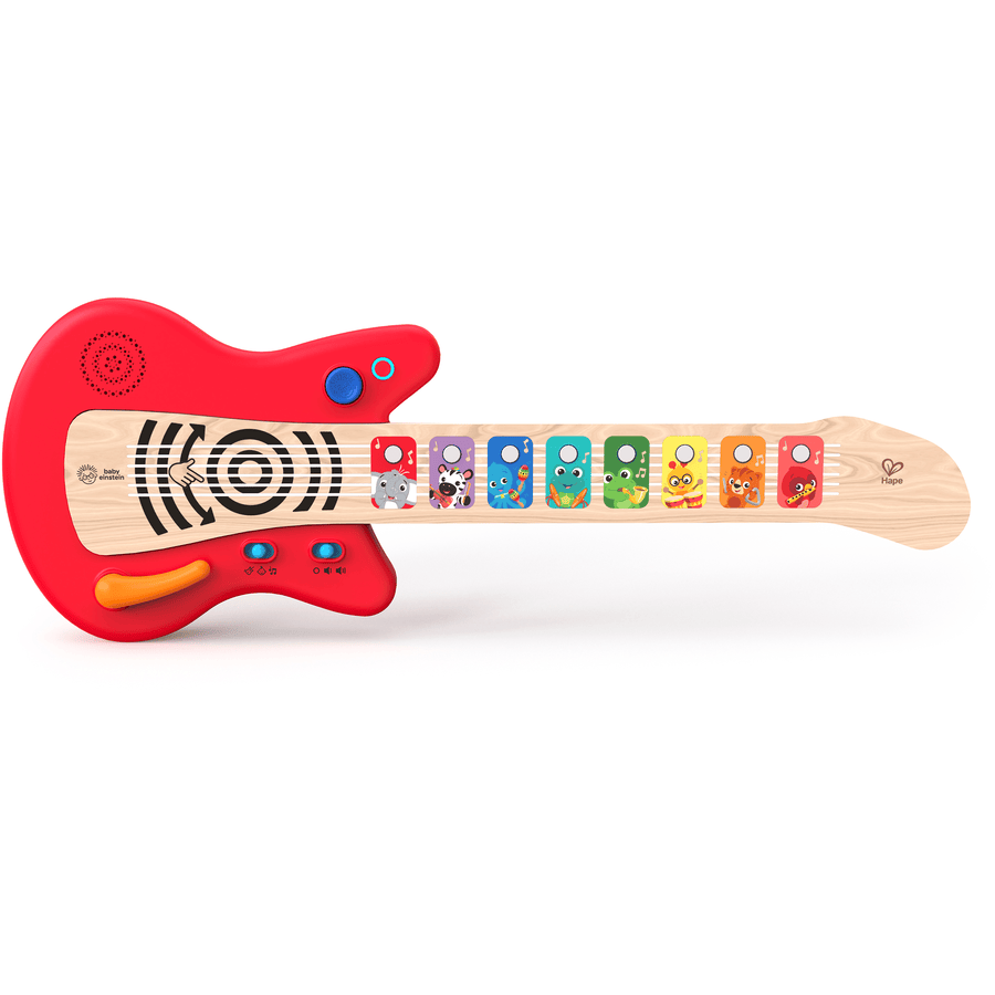Baby Einstein by Hape Guitare enfant connectée Together in Tune Magic Touch bois E12805