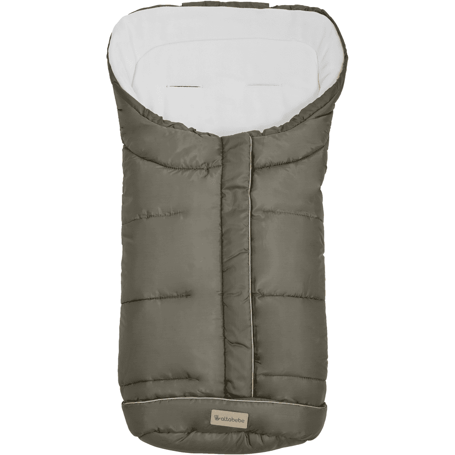 Altabebe Winterfußsack Globe für Kinderwagen granite-whitewash