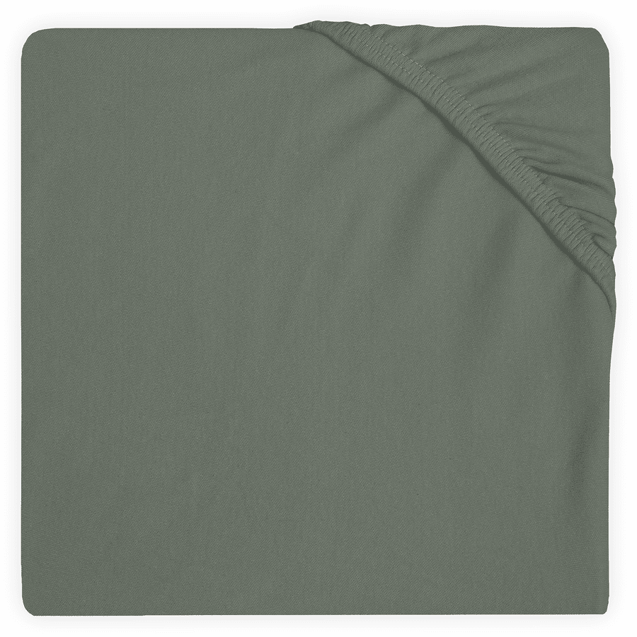 Jollein Jersey Stræklagen stormgrå 60x120 cm