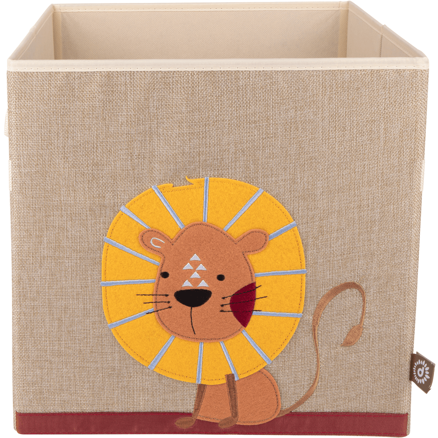 bieco Caja de polvo león, naturaleza 32 cm