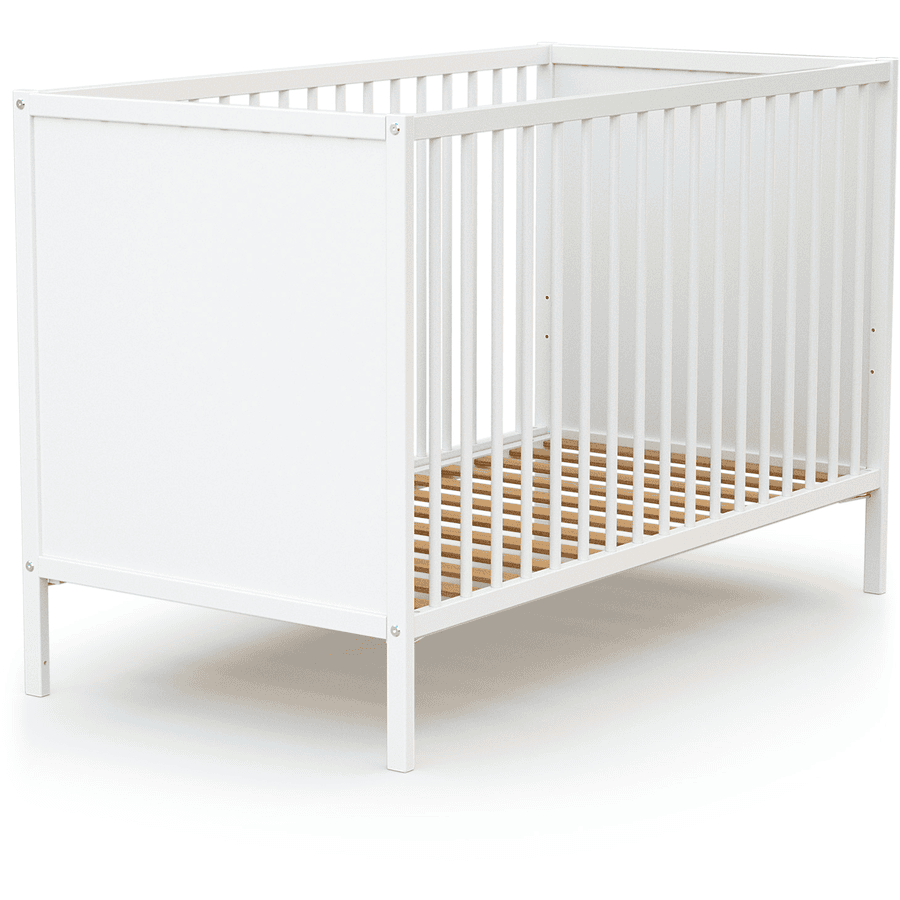 Cuna WEBABY Baby Renard con paneles blanco 60 x 120 cm