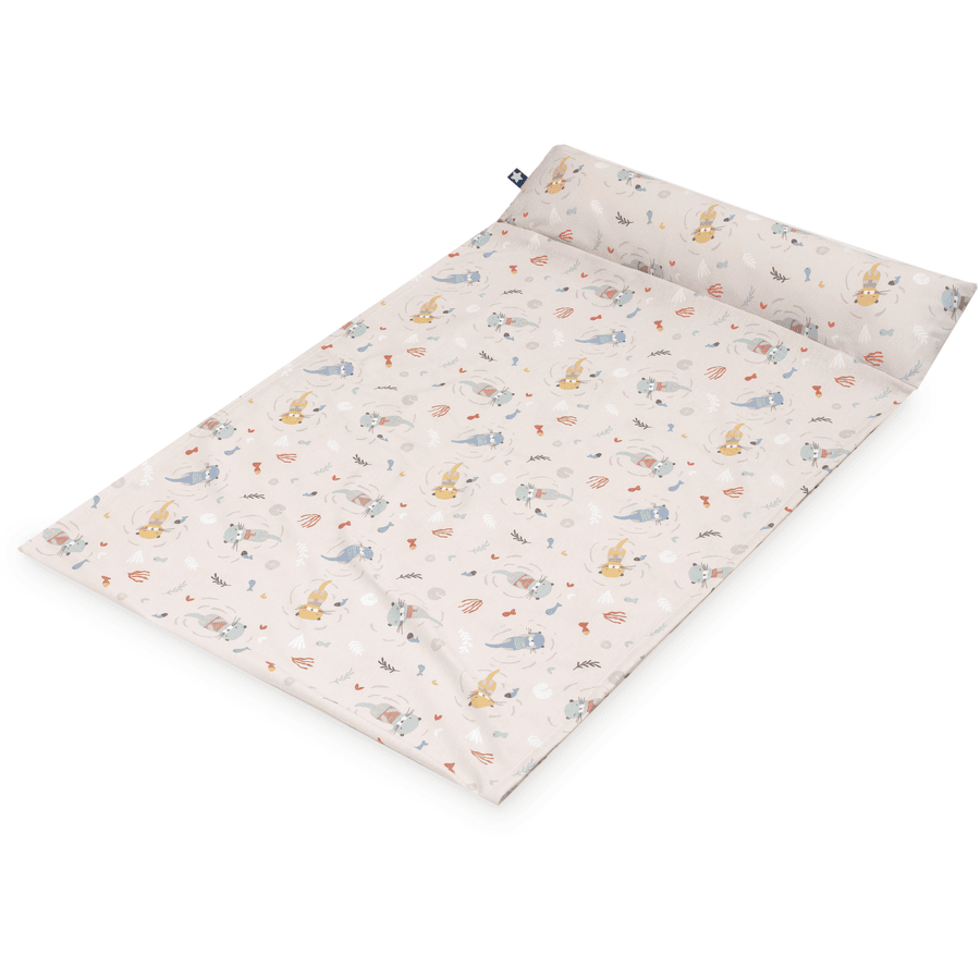 JULIUS ZÖLLNER Coprimaterasso Loop Comfy per fasciatoio Softy 85 x 75 cm Little Otti