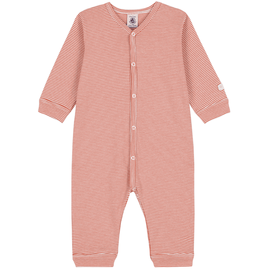 Petit Bateau Schlafoverall brandy