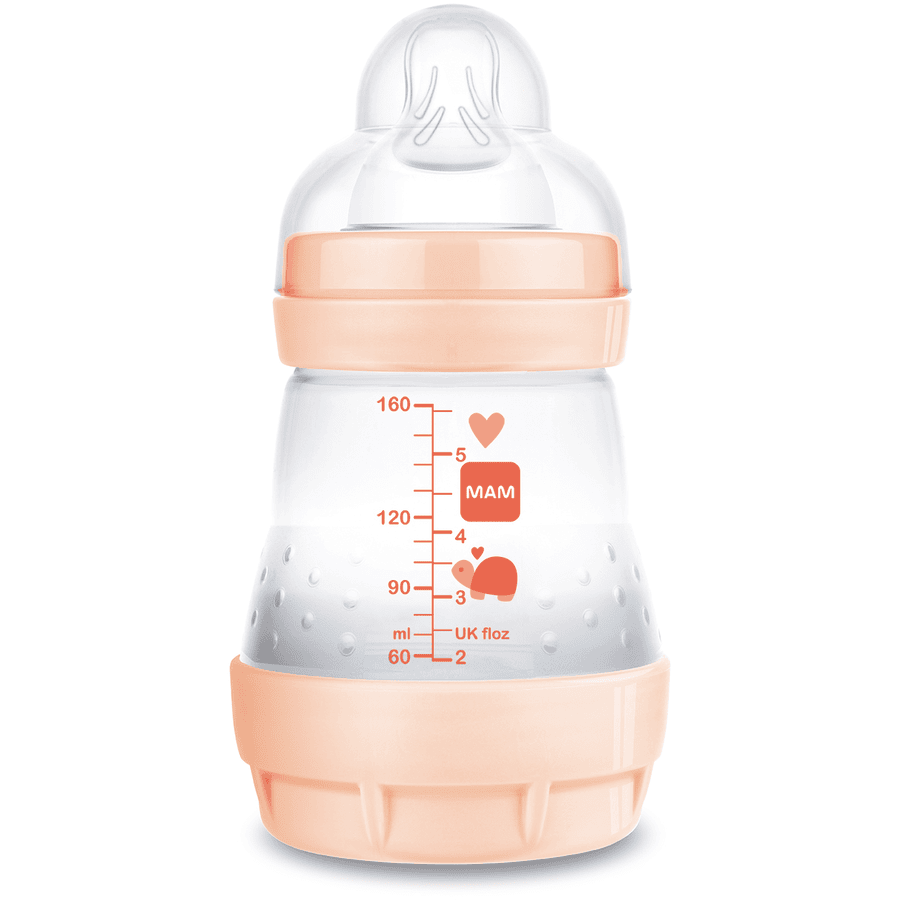 MAM Babyflaska Easy Start Anti-Colic 160 ml, 0+ månader, S child padda
