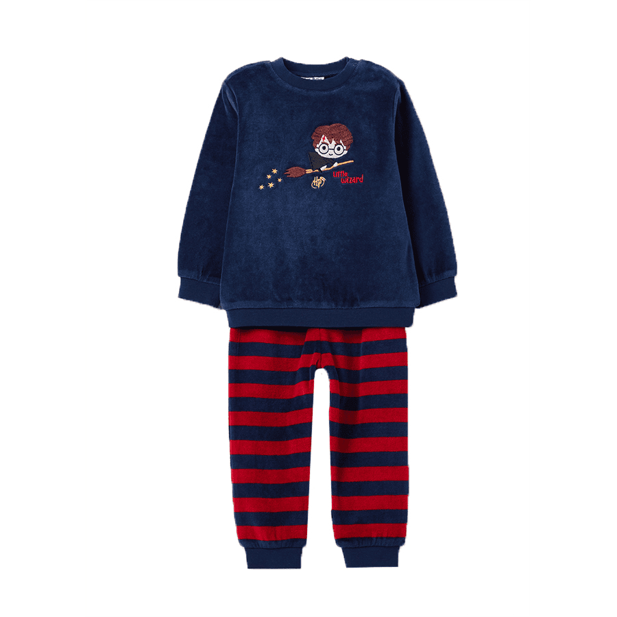 OVS Pyjama Velour Twilight Blue 