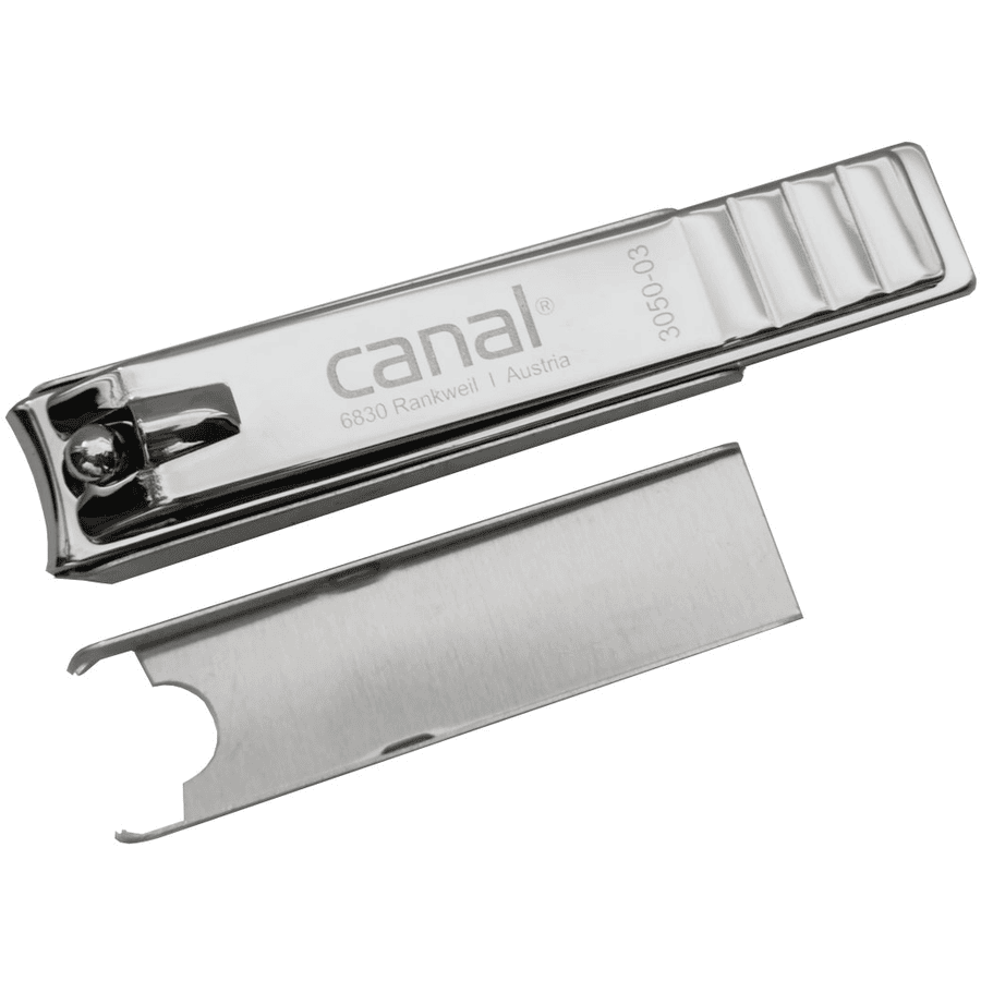 canal® Fußnagelknipser mit Auffangschale vernickelt 8 cm