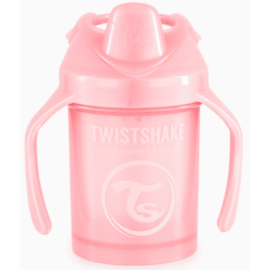 Twist shake  Mini kubek do picia od 4 miesiąca 230 ml, Pearl Różowy