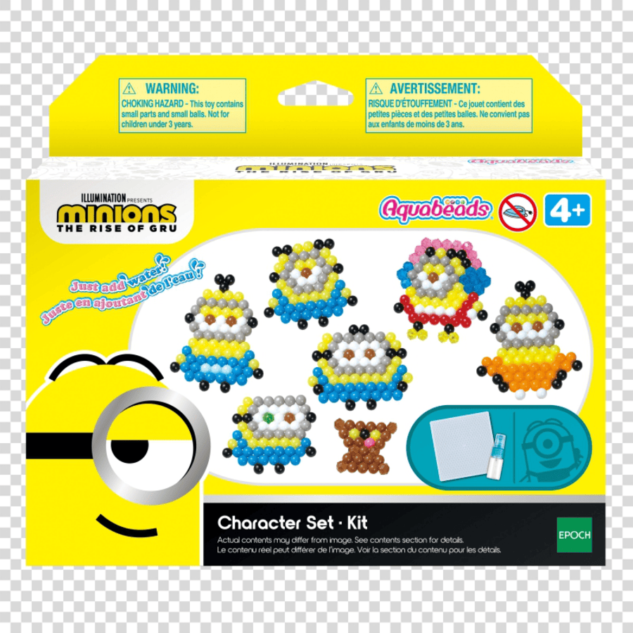 Aquabeads Set di figurine dei Minions YN6859