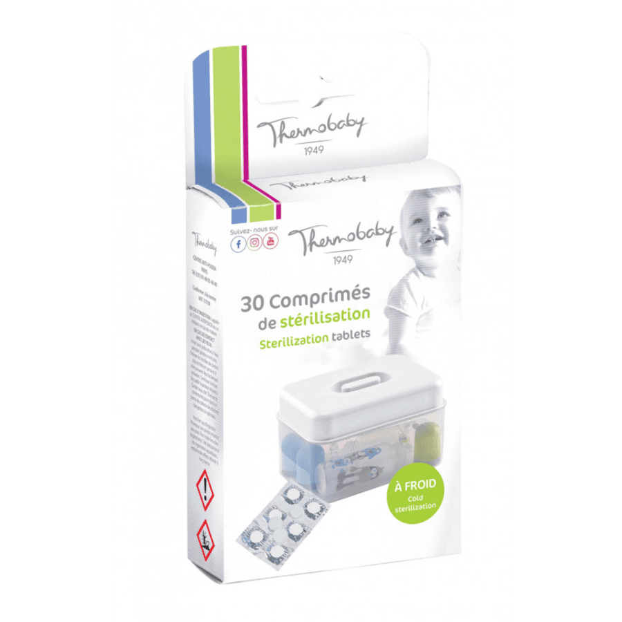 Thermobaby ® Pastillas de esterilización, 30 unidades