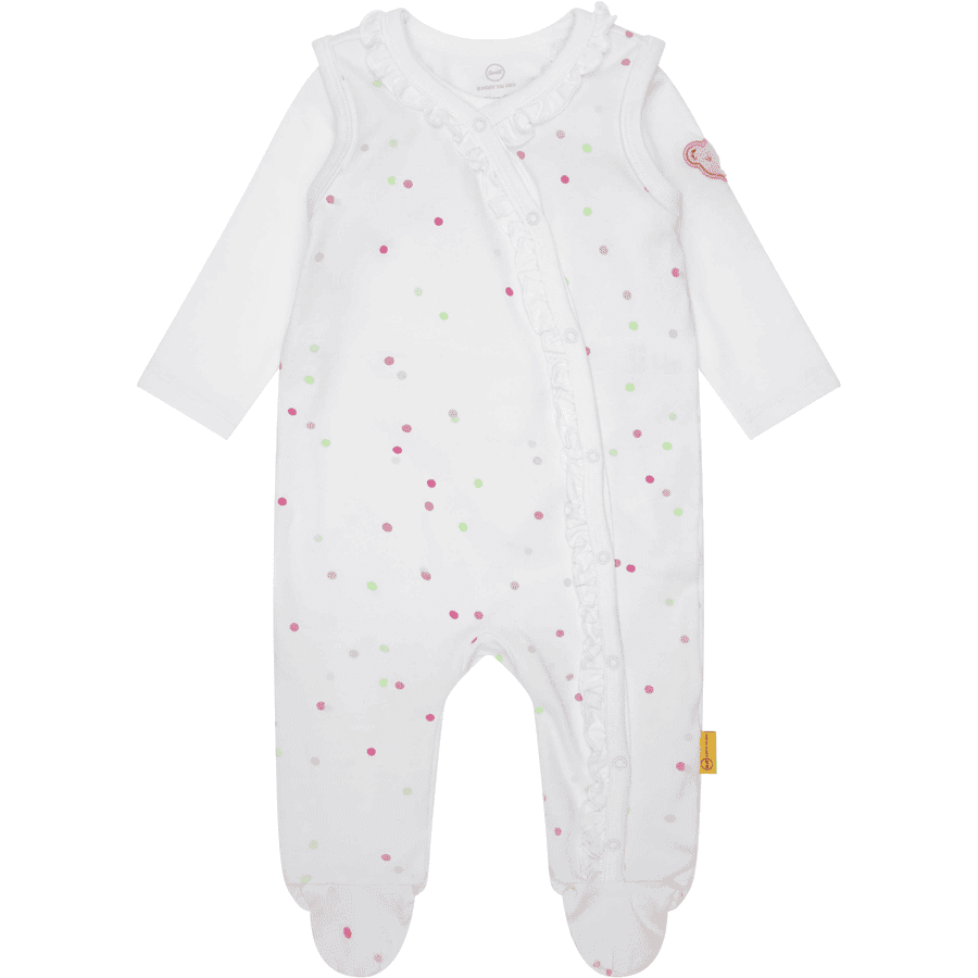 Steiff Romper komplet Bright  White 