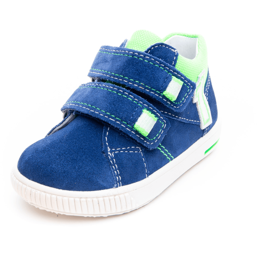 superfit Chaussure basse Bleu moppé/vert (moyen)