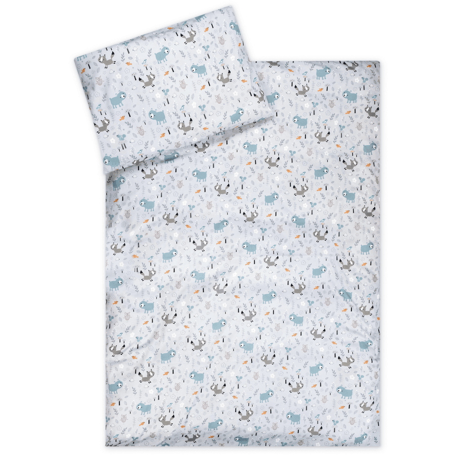 JULIUS ZÖLLNER Jersey-sängkläder Smart Friends 100 x 135 cm
