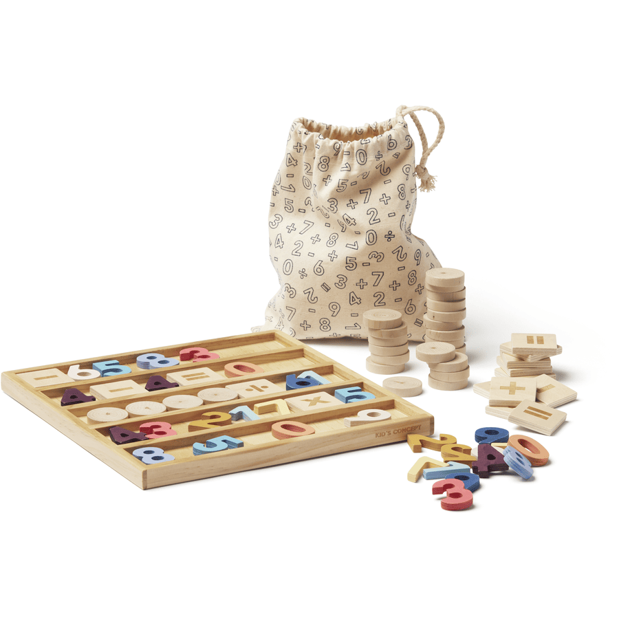 Kids Concept® Tableau de calcul enfant bois