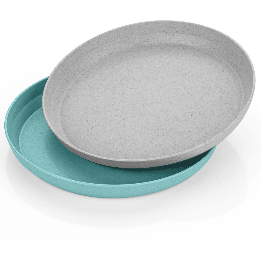 reer Plate Growing Set of 2, blå/grå