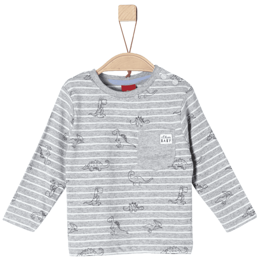 s.Oliver Boys Langarmshirt grey