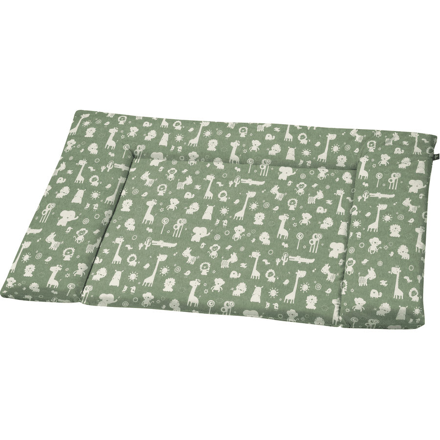 Alvi® Matelas à langer animaux granit 70x85 cm