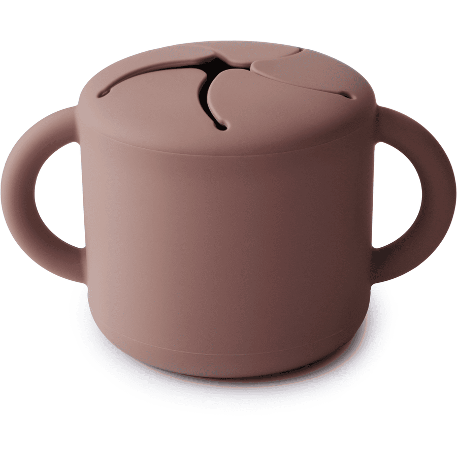 mushie Bewolkt Mauve Snack Cup