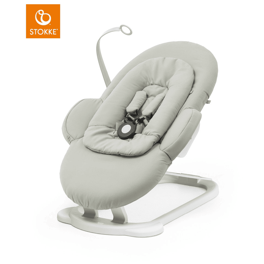 STOKKE® Steps™ Babywippe Soft Sage / White Chassis