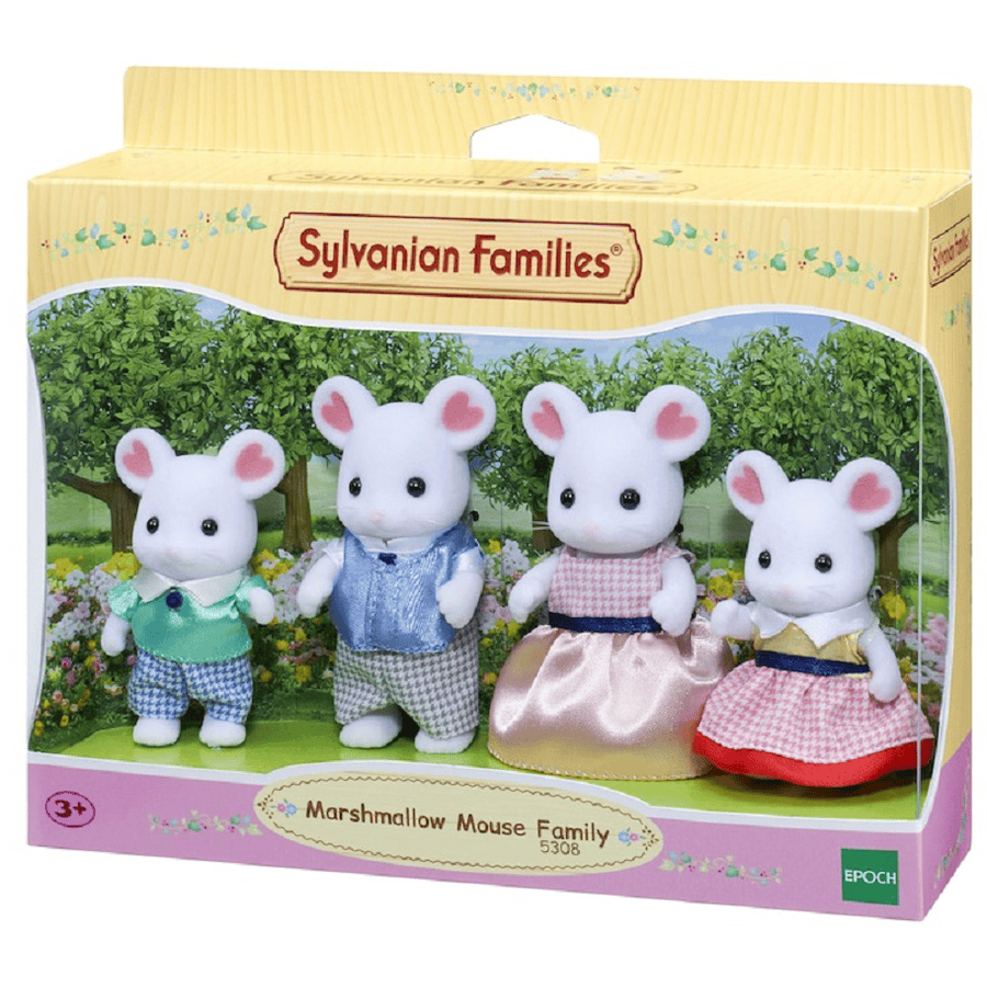 Sylvanian Families® Topolini: Famiglia Marshmallow AR8021