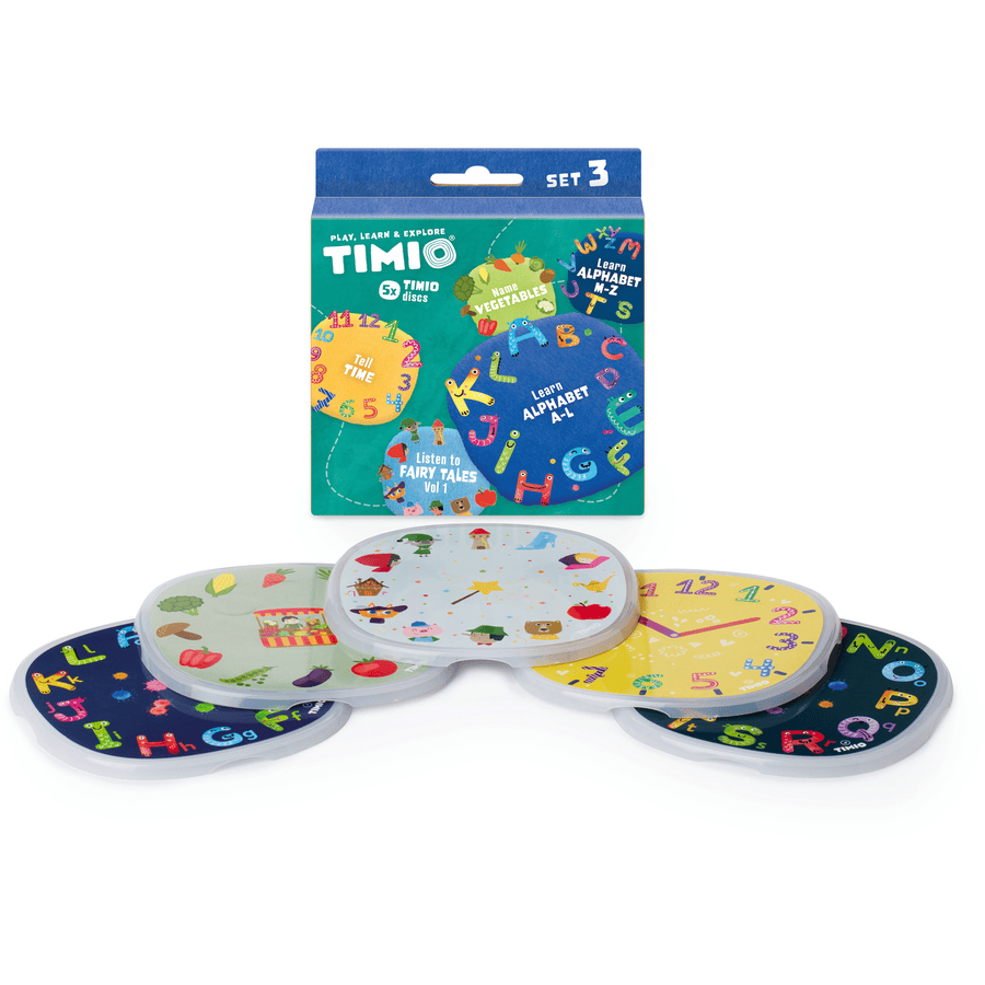 TIMIO Disc-Set 3 mit 5 Discs