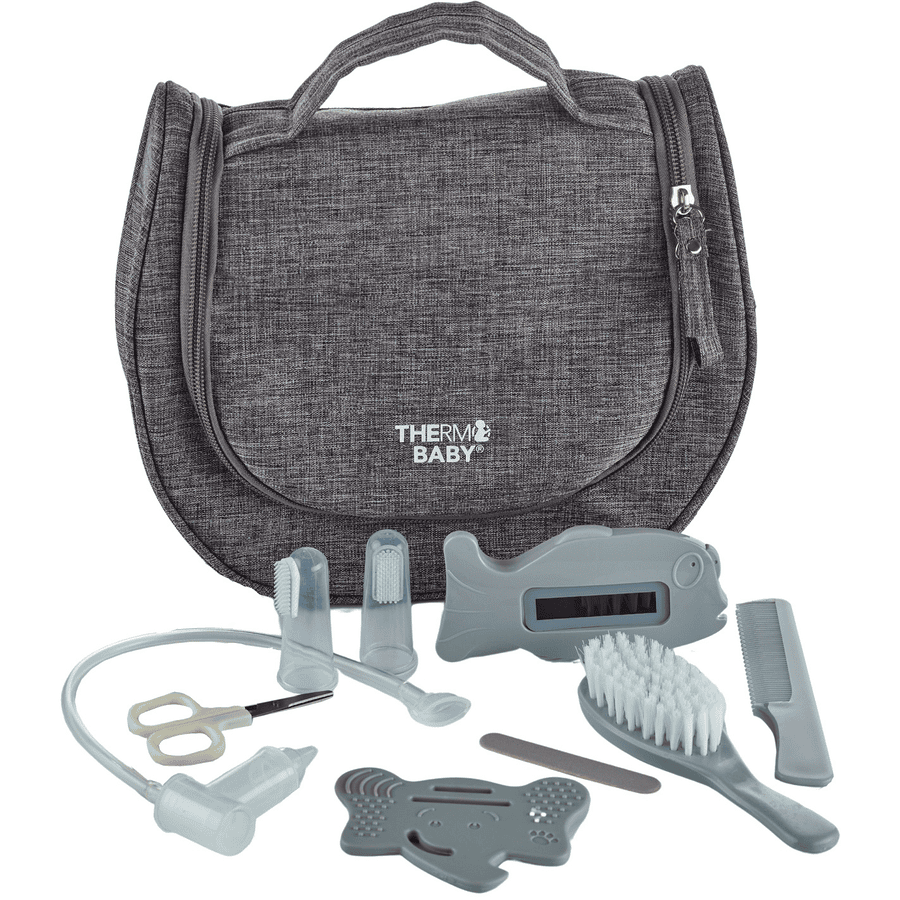 Set de cuidados Thermobaby® con neceser, gris