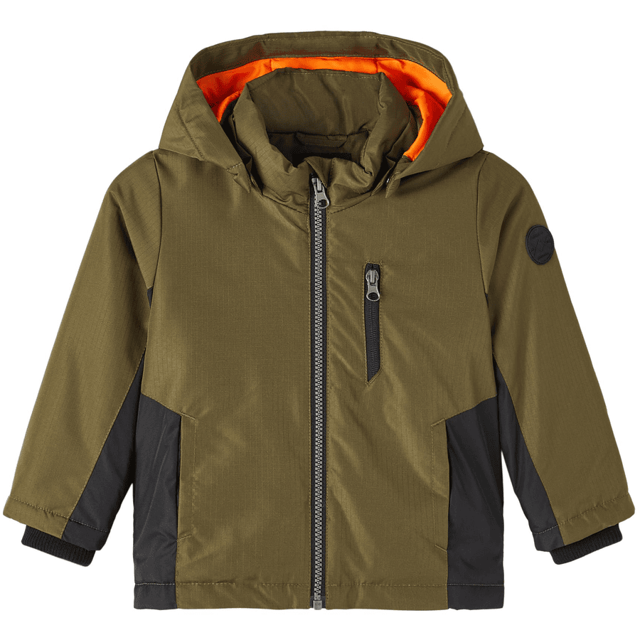 name it Outdoorjacke Nmmmikael Olive Night