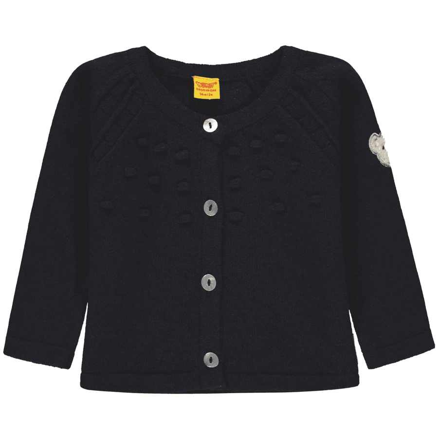 Steiff Girl s cardigan, blu