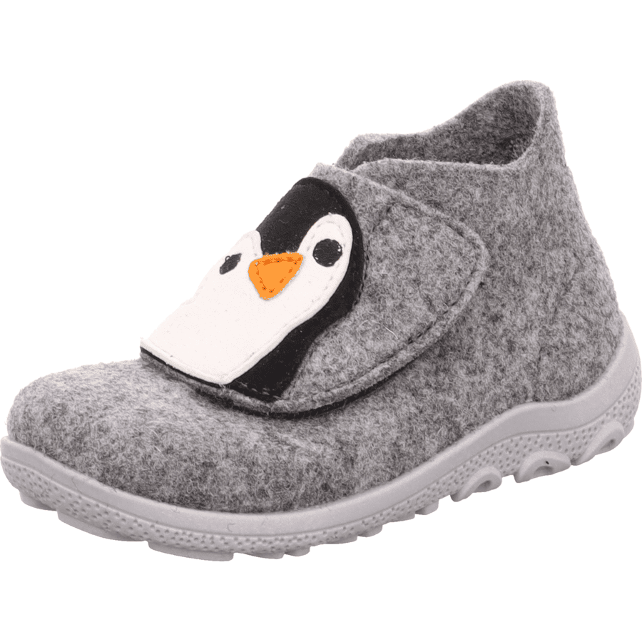 superfit Happy slipper grå/sort (medium)