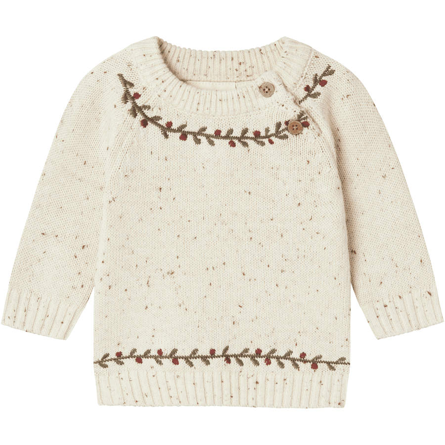 Lil'Atelier Pull en maille Nbngalto Turtledove