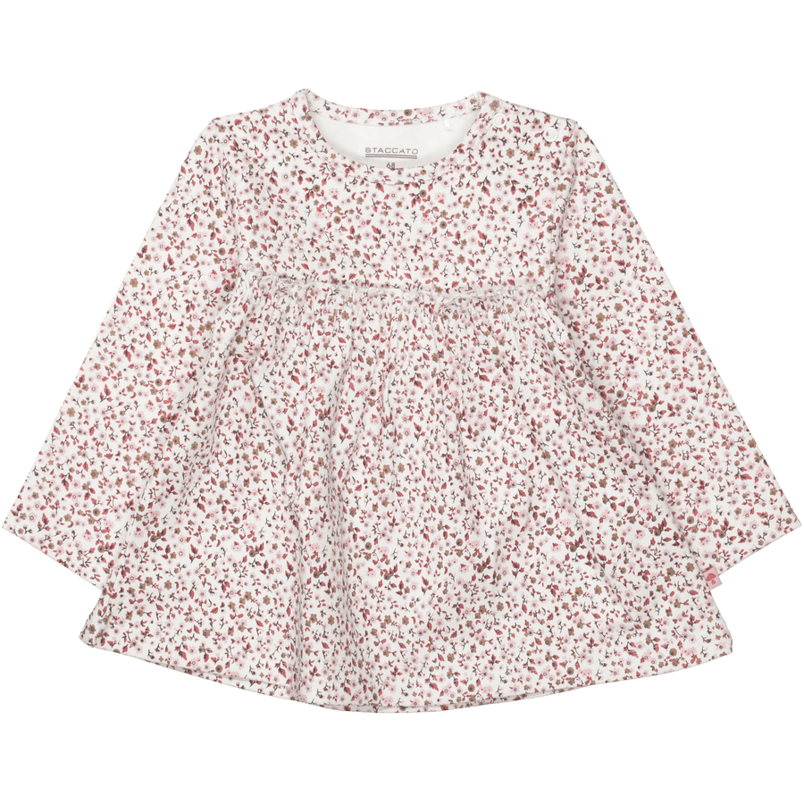  Staccato  Shirt flower gedessineerd