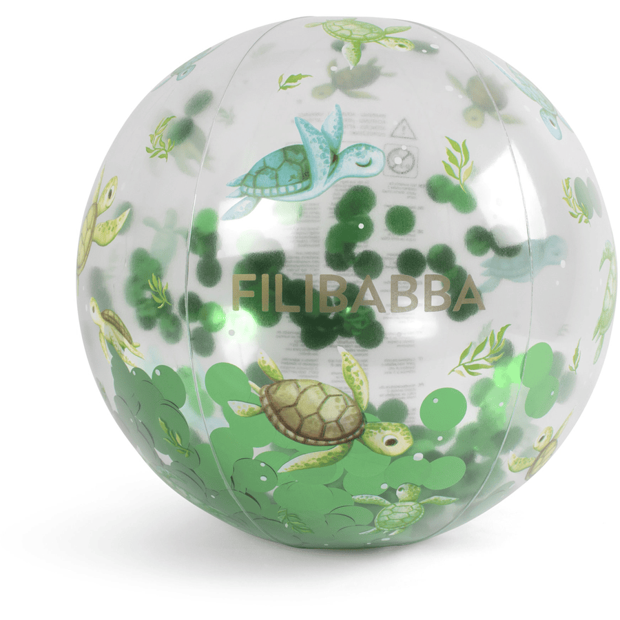Filibabba  Balón de playa Alfie - First Swim confetti