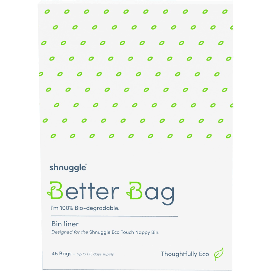 shnuggle ® Sacchetti per rifiuti Eco Better Bag 