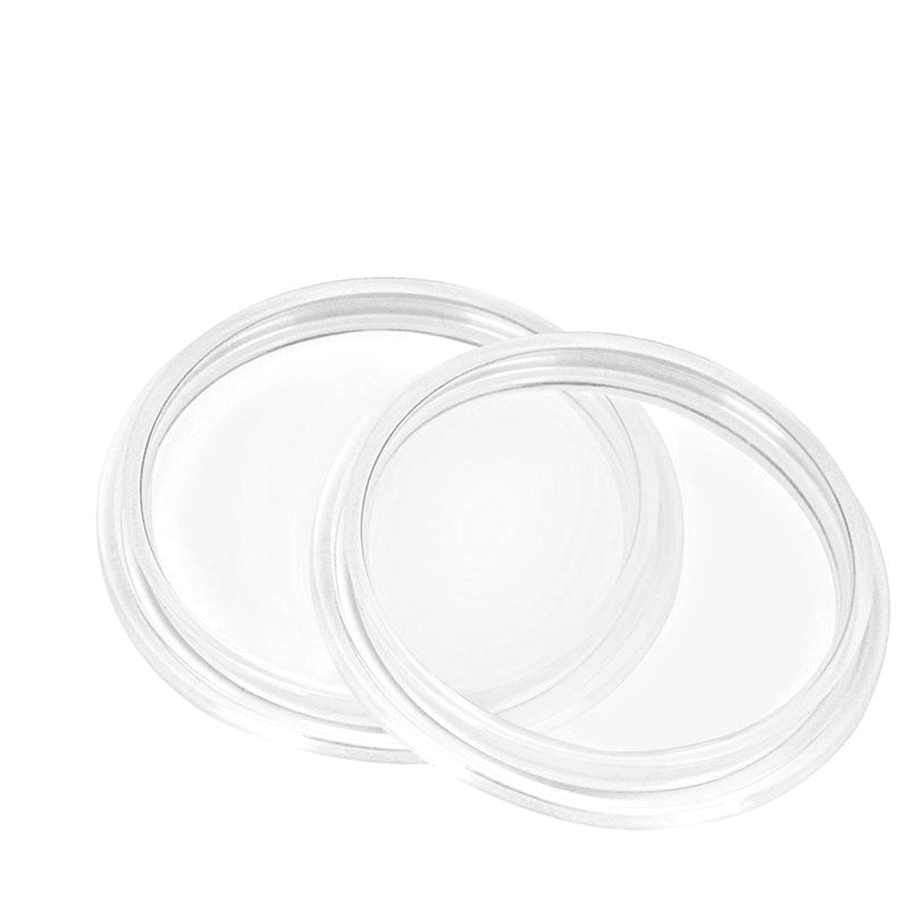 haakaa® Afsluitdeksel, set van 2 transparant